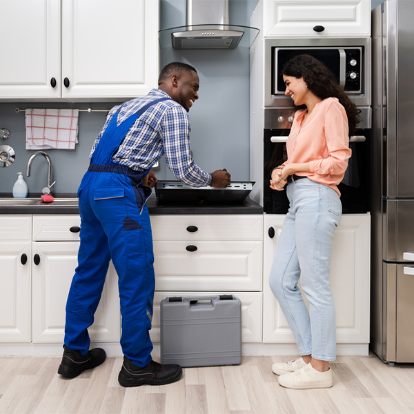 can you provide an estimate for cooktop repair before beginning any work in Howard County IA